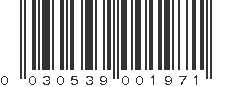 UPC 030539001971