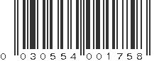 UPC 030554001758