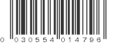 UPC 030554014796