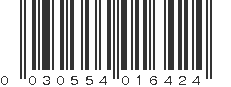 UPC 030554016424