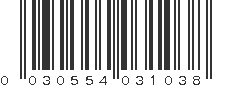 UPC 030554031038