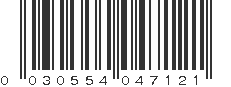 UPC 030554047121