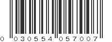 UPC 030554057007