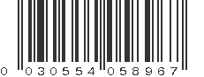 UPC 030554058967