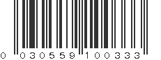 UPC 030559100333