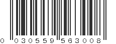 UPC 030559563008