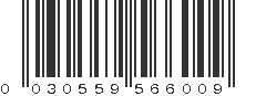 UPC 030559566009