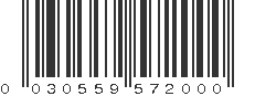 UPC 030559572000