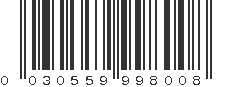 UPC 030559998008