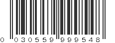 UPC 030559999548