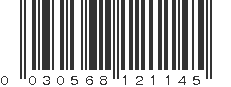 UPC 030568121145