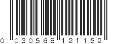 UPC 030568121152