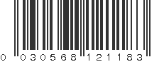 UPC 030568121183