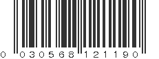 UPC 030568121190