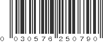 UPC 030576250790