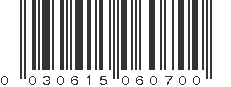 UPC 030615060700