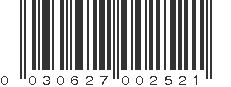 UPC 030627002521