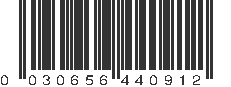 UPC 030656440912