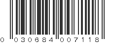 UPC 030684007118