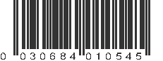 UPC 030684010545