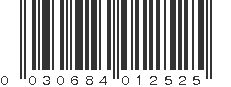 UPC 030684012525