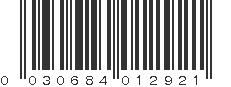 UPC 030684012921