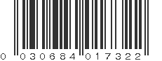 UPC 030684017322