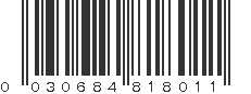 UPC 030684818011