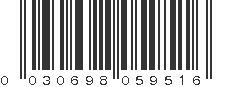 UPC 030698059516