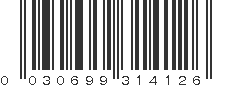 UPC 030699314126