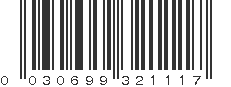 UPC 030699321117