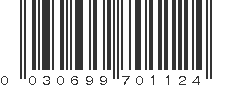 UPC 030699701124