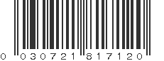 UPC 030721817120