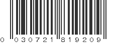 UPC 030721819209