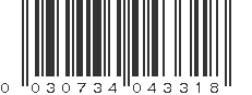 UPC 030734043318