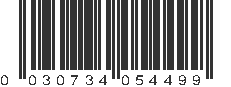 UPC 030734054499