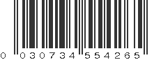 UPC 030734554265