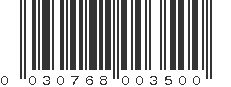 UPC 030768003500