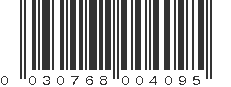 UPC 030768004095