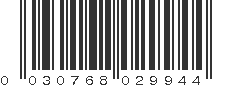 UPC 030768029944