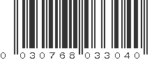 UPC 030768033040