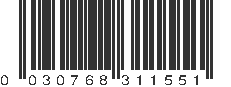 UPC 030768311551