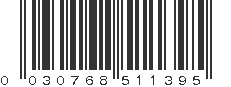 UPC 030768511395