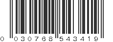 UPC 030768543419