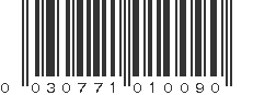 UPC 030771010090