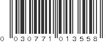 UPC 030771013558