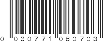 UPC 030771080703