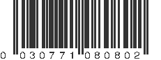 UPC 030771080802