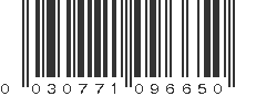 UPC 030771096650