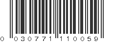 UPC 030771110059